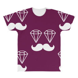 dope chef diamond moustache hipster swag illest All Over Men's T-shirt | Artistshot