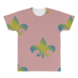 french t shirt for men women and kids vintage francais fleur des lis h All Over Men's T-shirt | Artistshot