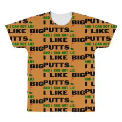 i like big putts and i can not lie All Over Men's T-shirt | Artistshot