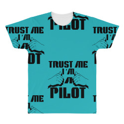 i'm a pilot aviation air plane All Over Men's T-shirt | Artistshot