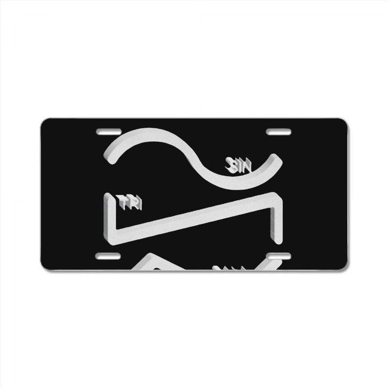 Waveforms #2, Music Production License Plate | Artistshot