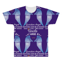My Uncle Is My Guardian Angel All Over Men's T-shirt | Artistshot