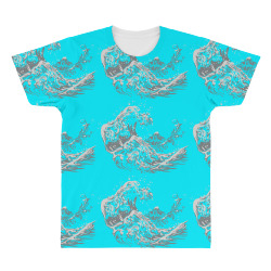 new waves All Over Men's T-shirt | Artistshot