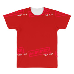 mcbusted tour 2014 hooded top busted All Over Men's T-shirt | Artistshot