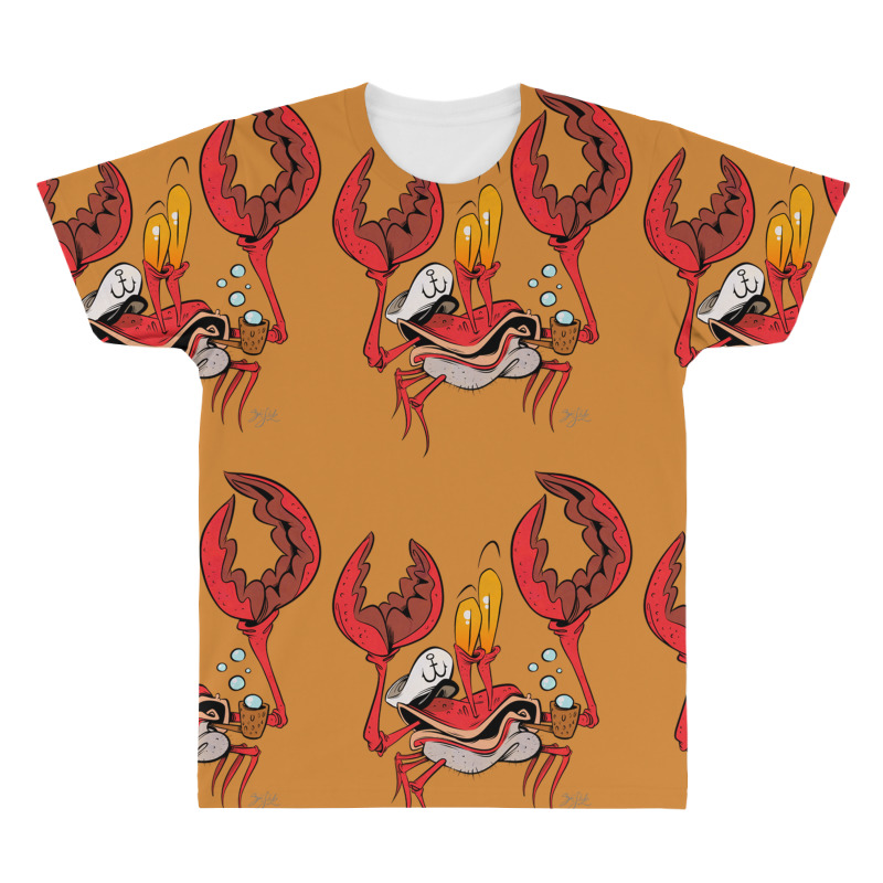 Captain Crabby All Over Men's T-shirt | Artistshot