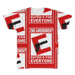 second amendment rated e for everyone All Over Men's T-shirt | Artistshot