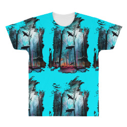 shark forest All Over Men's T-shirt | Artistshot