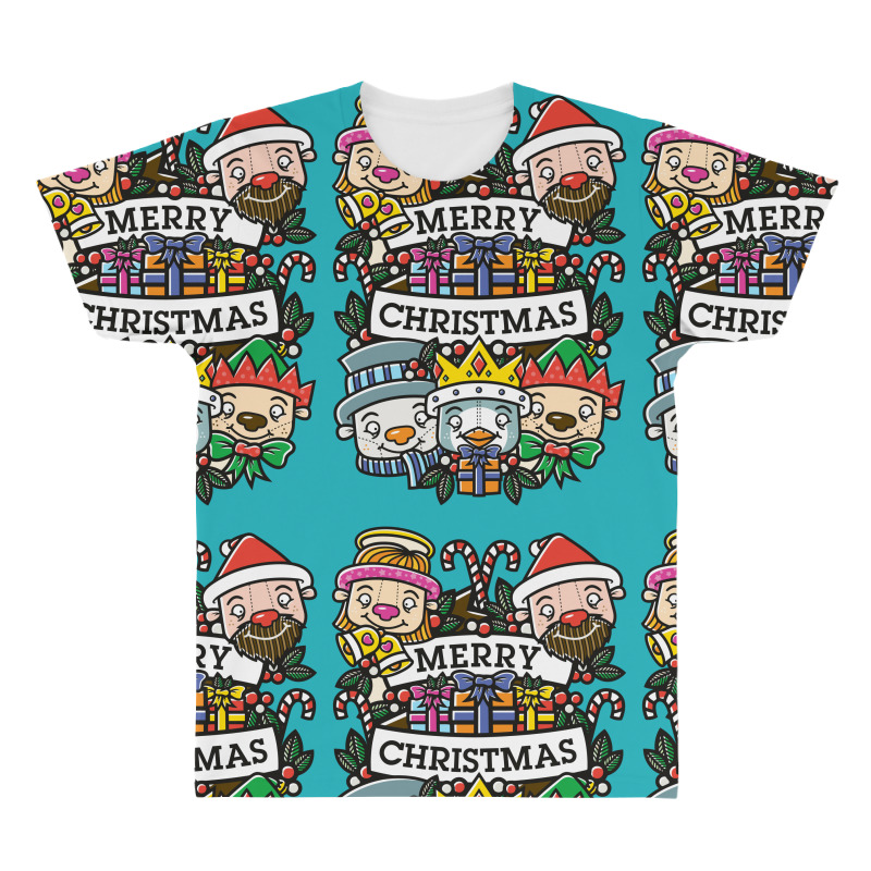 Christmas Card All Over Men's T-shirt | Artistshot