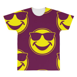 cool yellow smiley bro with sunglasses All Over Men's T-shirt | Artistshot