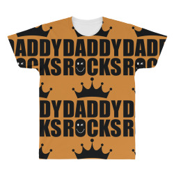 daddy rocks All Over Men's T-shirt | Artistshot