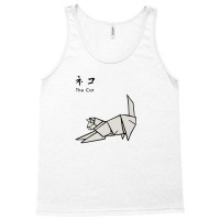 Japanesse Origami Cat Tank Top | Artistshot