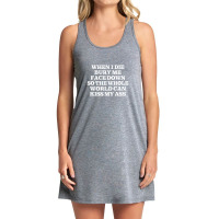 When I Die Bury Me Face Down Tank Dress | Artistshot