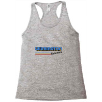 Wilmington Beach, Delaware Retro Styled Design Racerback Tank | Artistshot