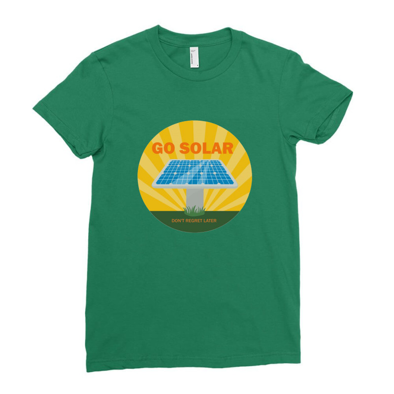 Save Energy Ladies Fitted T-Shirt by pujie asmara | Artistshot