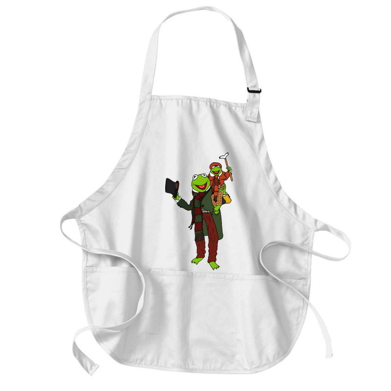 Frog Christmas Carol Medium-length Apron | Artistshot