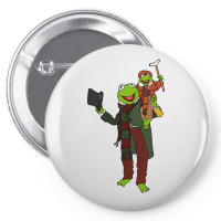 Frog Christmas Carol Pin-back Button | Artistshot