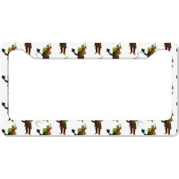 Frog Christmas Carol License Plate Frame | Artistshot