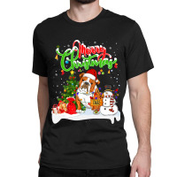 English Bulldog Xmas Lighting Matching Santa English Bulldog Dog Weari Classic T-shirt | Artistshot