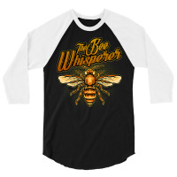 Bee Beekeeper Mens The Bee Whisperer Beekeeping Supplies Bee Beekeeper 3/4 Sleeve Shirt | Artistshot