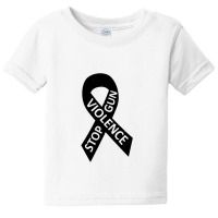 Gun Violence Awareness   Stop Gun Violence Baby Tee | Artistshot