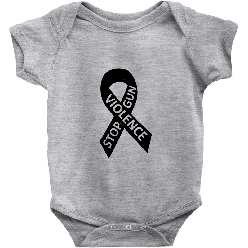 Gun Violence Awareness   Stop Gun Violence Baby Bodysuit by mantapsrasa | Artistshot