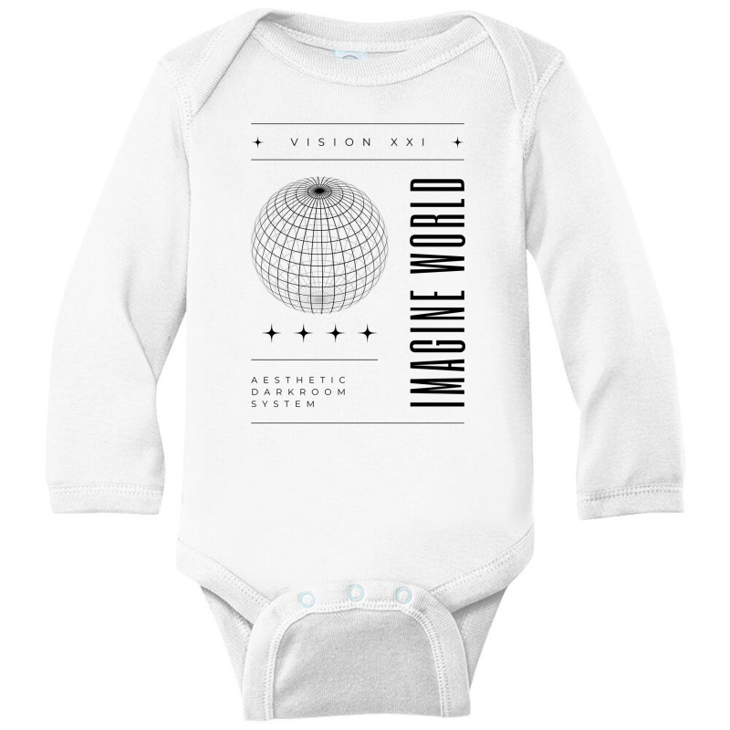 Imagine World Street Wear Long Sleeve Baby Bodysuit by TeeMetal | Artistshot