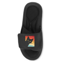 Retro Vintage Cat Slide Sandal | Artistshot