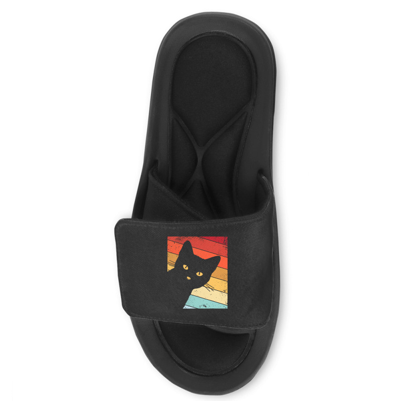 Retro Vintage Cat Slide Sandal | Artistshot