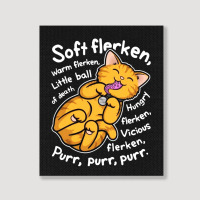 Soft Flerken Portrait Canvas Print | Artistshot