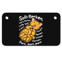 Soft Flerken Motorcycle License Plate | Artistshot