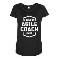 Agile Coach Occupation Job Title Maternity Scoop Neck T-shirt | Artistshot