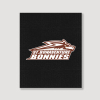 St Bonaventure Bonnies Portrait Canvas Print | Artistshot