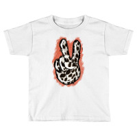 Dalmatians Skin Peace Sign Toddler T-shirt | Artistshot