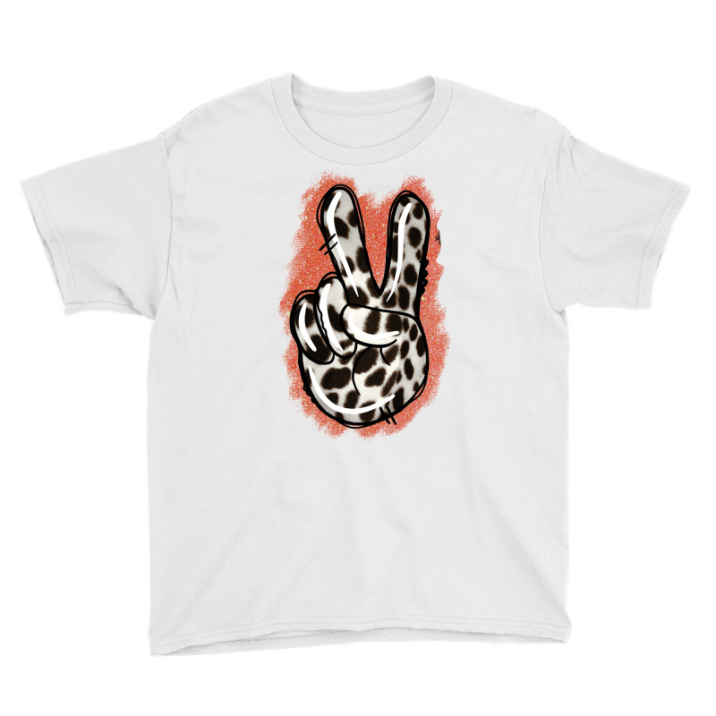 Dalmatians Skin Peace Sign Youth Tee | Artistshot