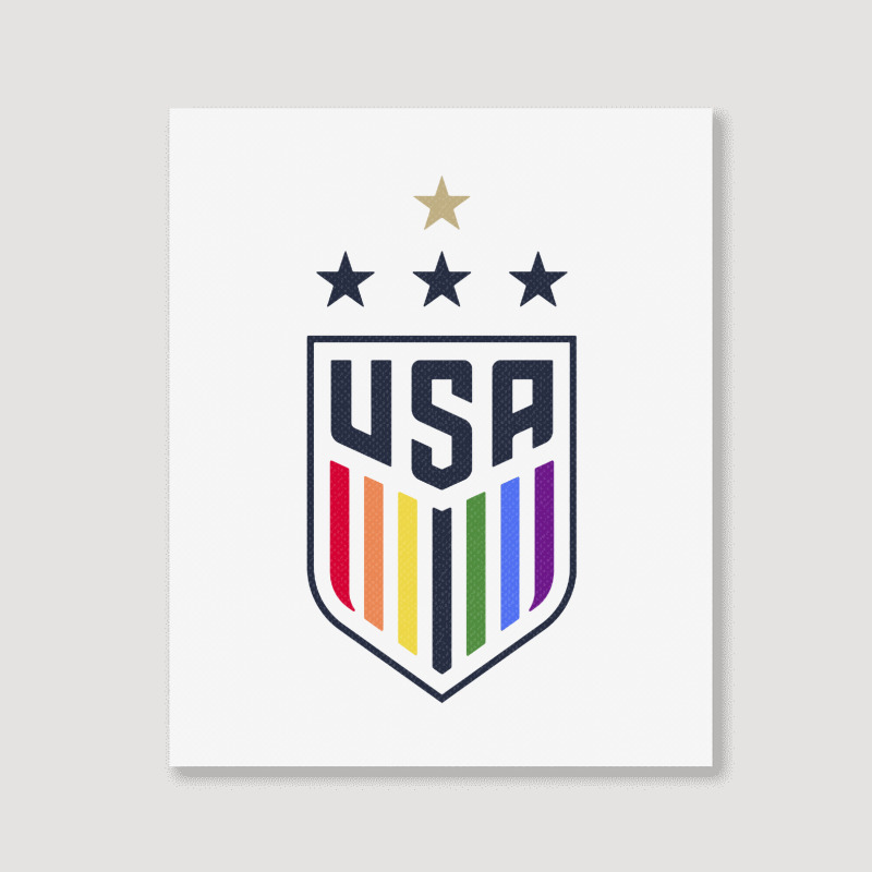 Uswnt Lgbtq Portrait Canvas Print | Artistshot