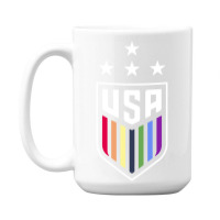 Uswnt Lgbtq 15 Oz Coffee Mug | Artistshot