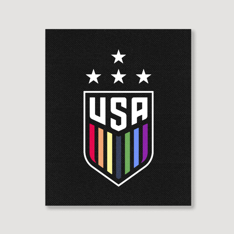 Uswnt Lgbtq Portrait Canvas Print | Artistshot