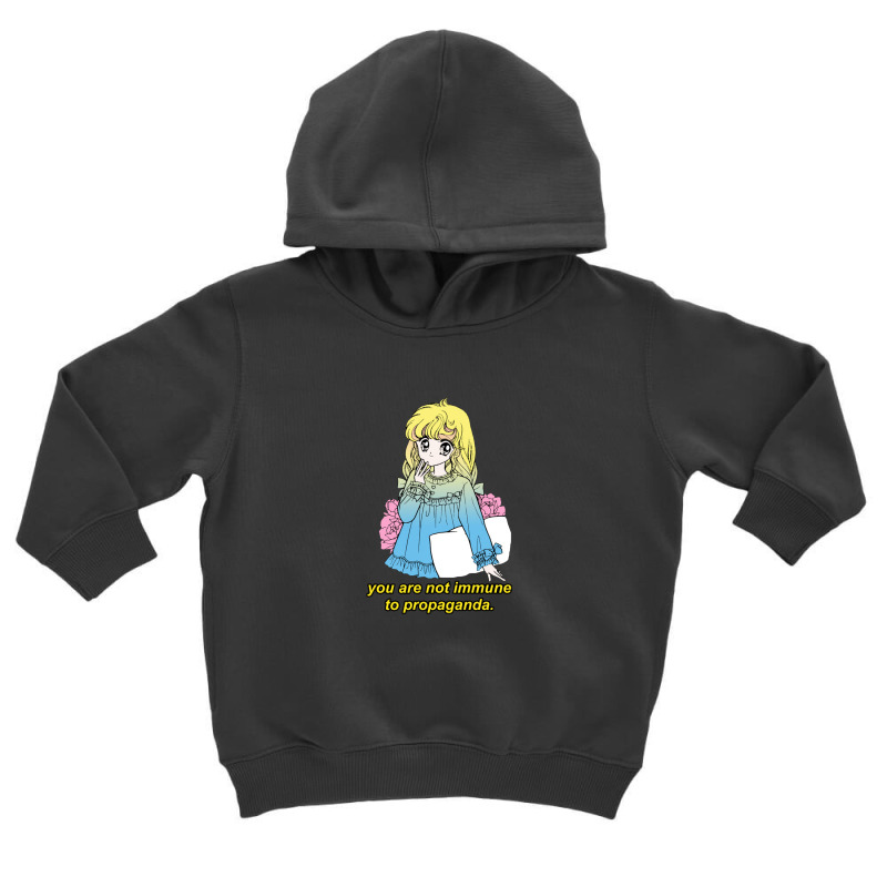 You Are Not Immune To Propaganda Kawai Meme Design Toddler Hoodie by oragumun | Artistshot