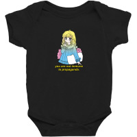 You Are Not Immune To Propaganda Kawai Meme Design Baby Bodysuit | Artistshot