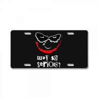 Why So Serious License Plate | Artistshot