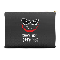 Why So Serious Accessory Pouches | Artistshot