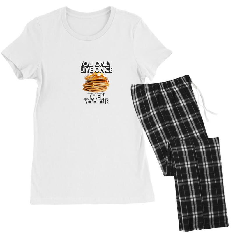 You Only Live Once, Then You Die Nihilist Meme Quotes For Life Women's Pajamas Set by oragumun | Artistshot