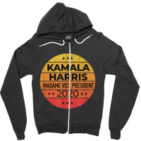 Kamala Madam Vice President 2020 Zipper Hoodie | Artistshot