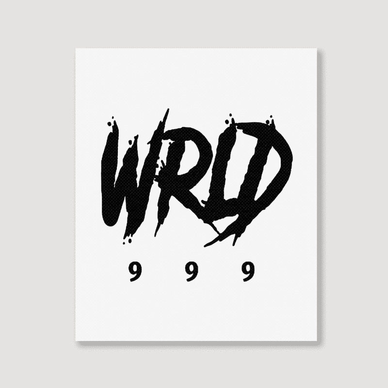 Wrld Singer 999 Portrait Canvas Print | Artistshot