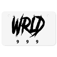 Wrld Singer 999 Atv License Plate | Artistshot