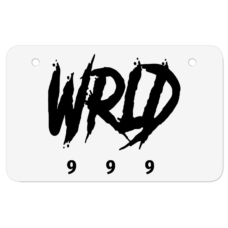 Wrld Singer 999 Atv License Plate | Artistshot