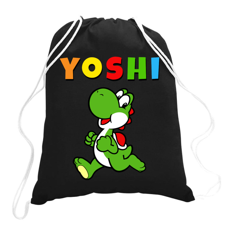 Yoshi Funny Drawstring Bags | Artistshot