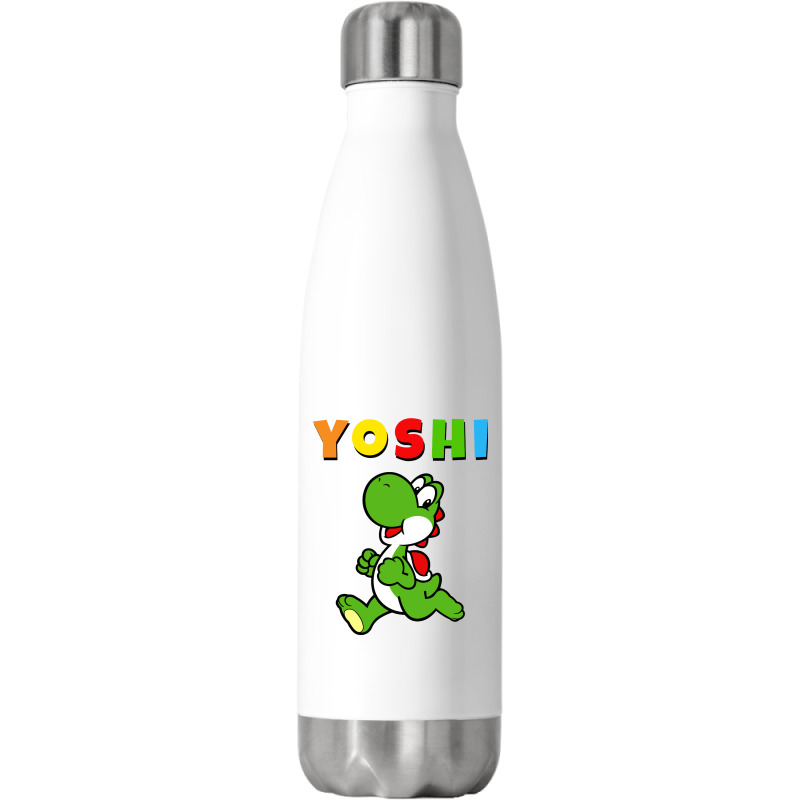 Yoshi Funny Stainless Steel Water Bottle | Artistshot