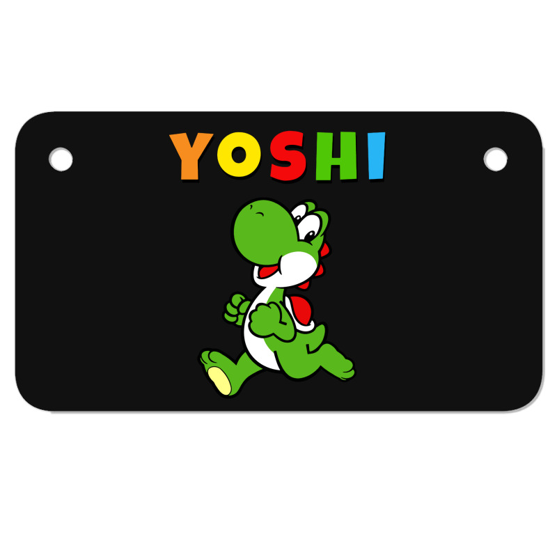 Yoshi Funny Motorcycle License Plate | Artistshot