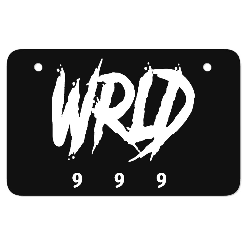 Wrld Singer 999 Atv License Plate | Artistshot